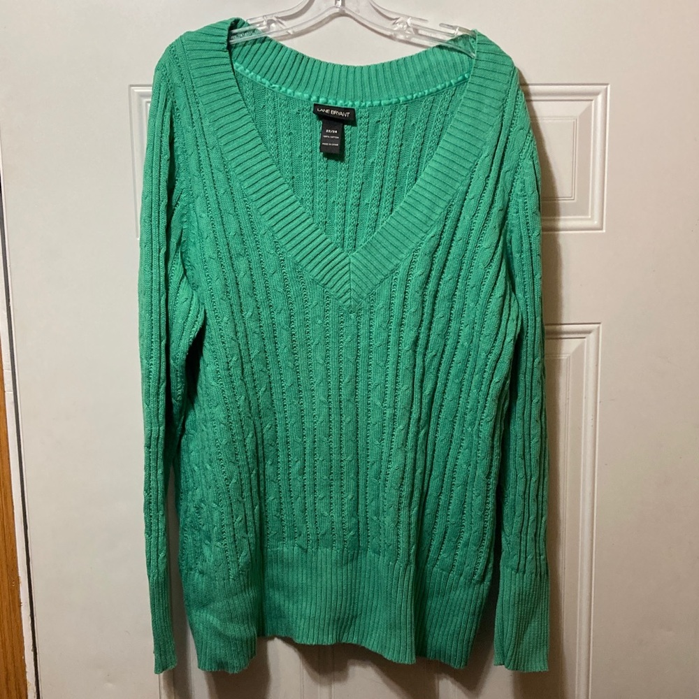 Lane Bryant V-Neck Sweater 22/24
